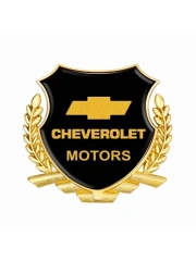 Металлическая эмблема на автомобиль "CHEVROLET" самоклеящаяся
